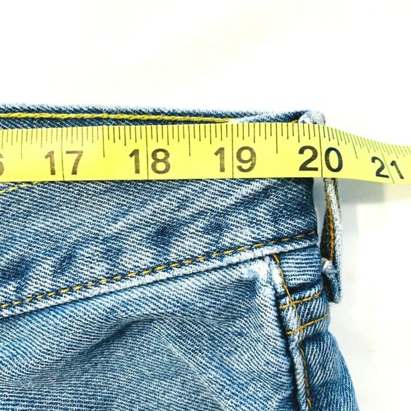 Vintage Levis 505 Tapered Relaxed Fit High‎ Rise Jeans Medium Wash Denim 40x30 - Picture 10 of 12